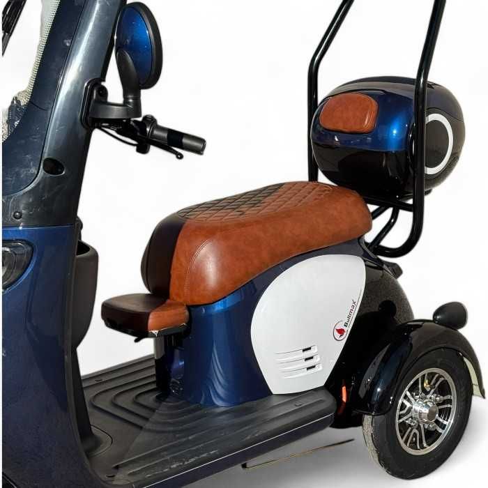 Електрическа триколка Fullmax Pate, 1800W, За трима, 48V/20Ah