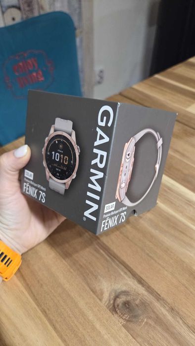 De vânzare: Garmin Fenix 7S Solar – Rose Gold, 42mm (ca nou)