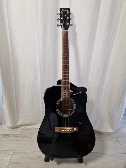 Chitară electro-acustica Tenson + husa premium Turtle Bag