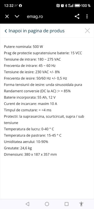 Sursa ups pentru centrale