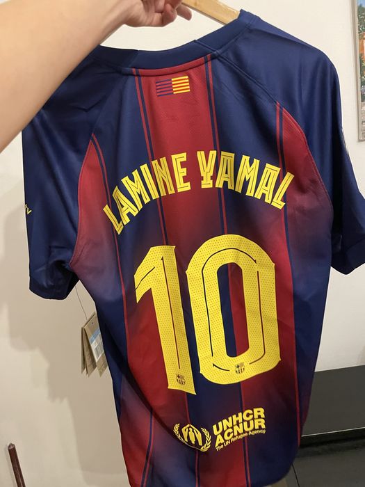 Tricou original FC Barcelona home jersey 25/26 Lamine Yamal
