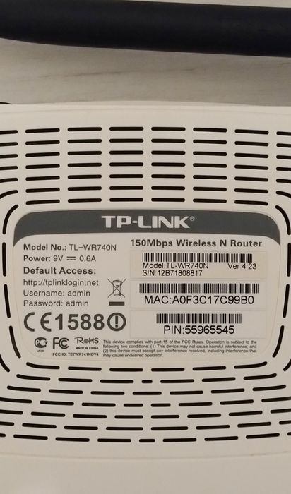 Router Tp-Link 150 mbs , TL-WR740N