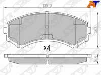 Колодки тормозные Mitsubishi Pajero