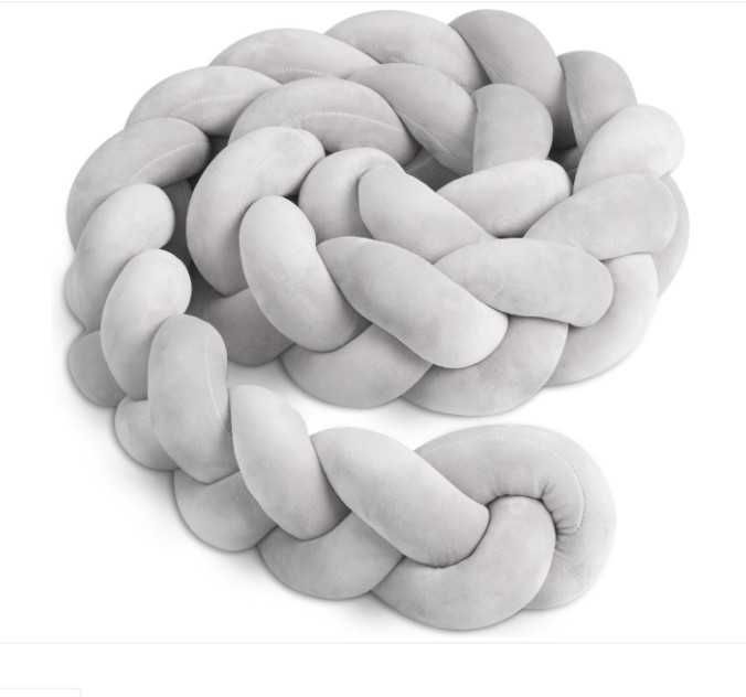 Обиколник за бебешко легло 200 см, декоративен