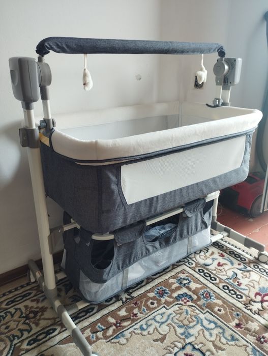 Детская электро кровать кочалка