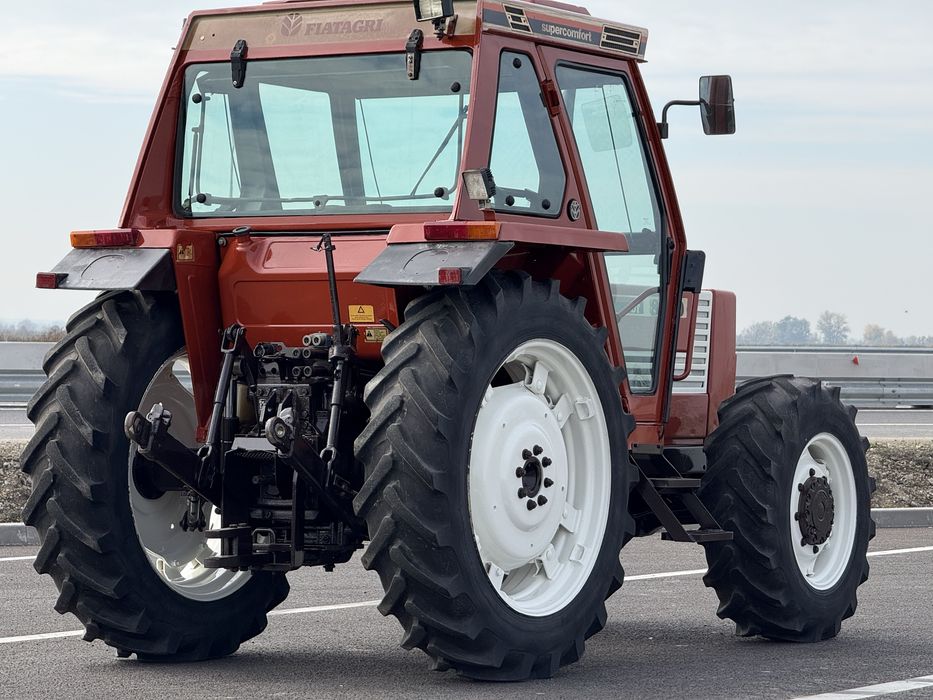 Tractor Fiat Agri 80-90 ore 3942 an 1990 Supercomfort import Danemarca