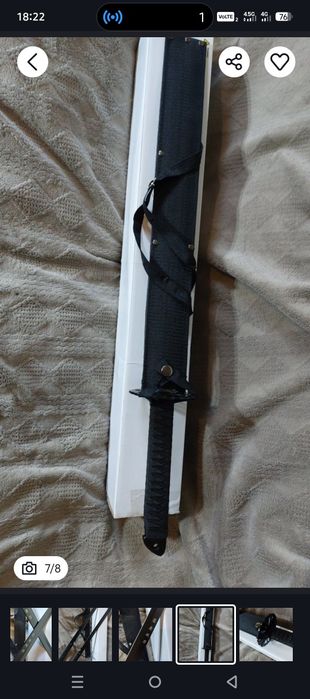 Lichidare Stoc Sabie Ninja Blade Dubla Twin Otel Calit Samurai Ascutit