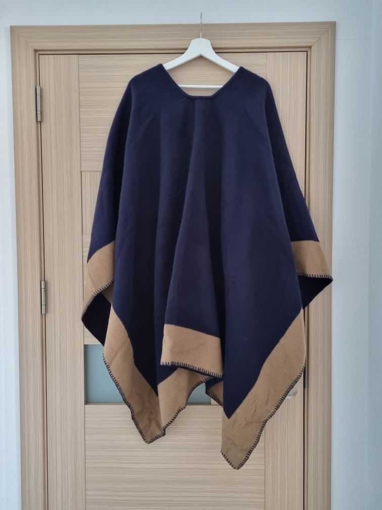 Banana Republic Poncho reversibil