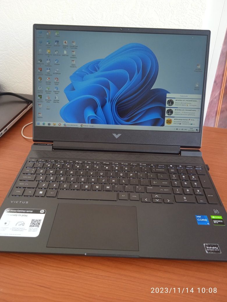 HP Victus Intel core i5 12 pacaleniya