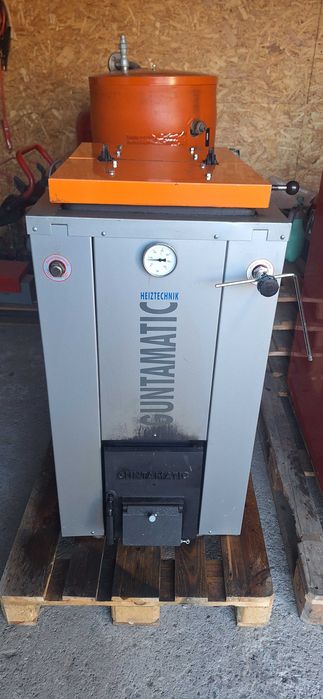 Guntamatic 50 kw centrala termica pe lemn si carbune