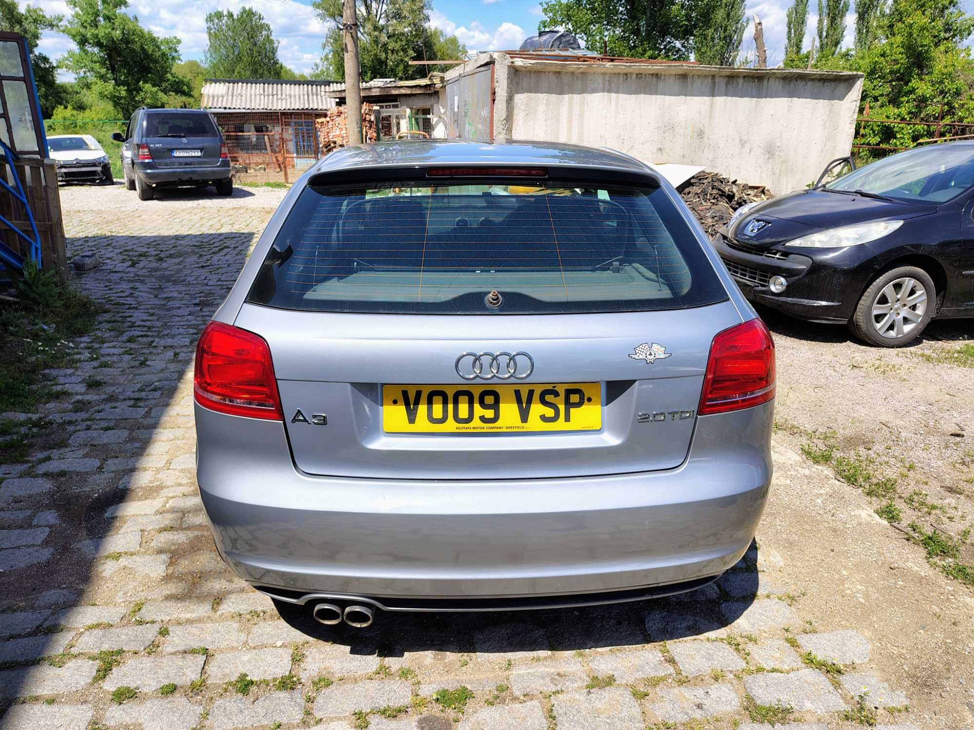 На части Audi A3 8P S-Line 2.0TDI CBAA 140HP 2/3 врати