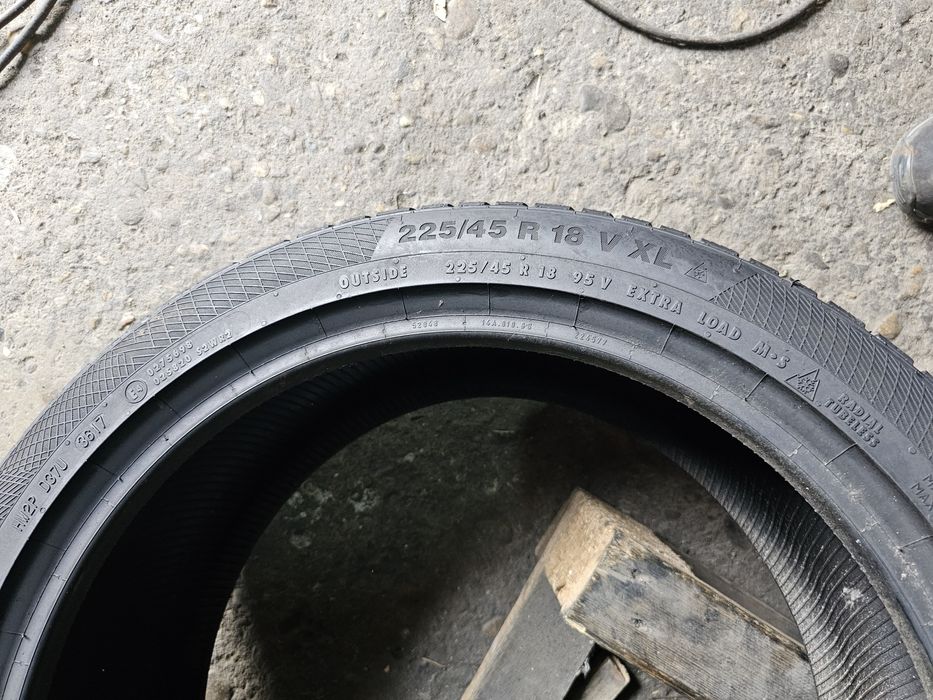 2 anvelope iarna 225 45 18 Continental
