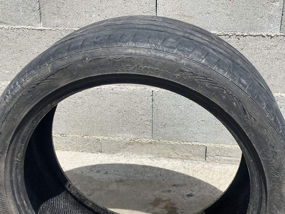 18-ски летни нископрофилни гуми Nankang Дот 22 година