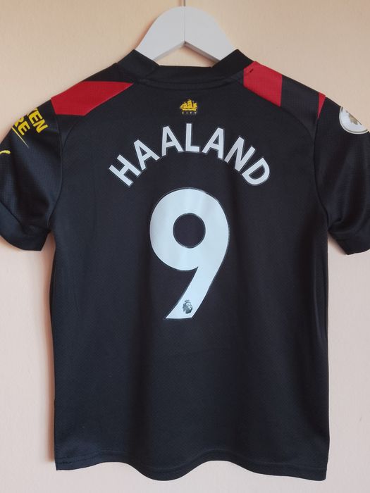 Tricou Fotbal Copii Manchester City #9 Haaland