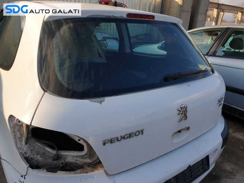 Hayon Haion Portbagaj Dezechipat cu Luneta Geam Sticla Peugeot 307 Coupe 2 Usi 2002 - 2008 Culoare EWP