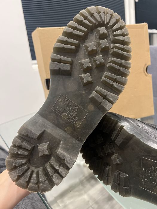 Ghete Dr. Martens Part III Store Leather