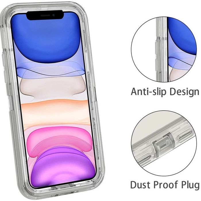 Husa silicon iPhone X - model deosebit - rezistent si folie sticla