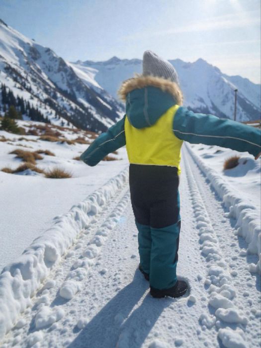 Куртка детская от 4-6 лет тёплая очень