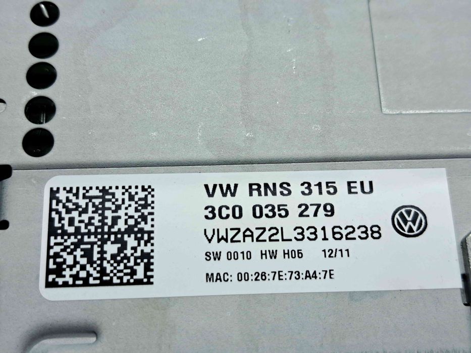 Radio CD cu navigatie Volkswagen Passat B7 (362) [Fabr 2010-2014] 3C0