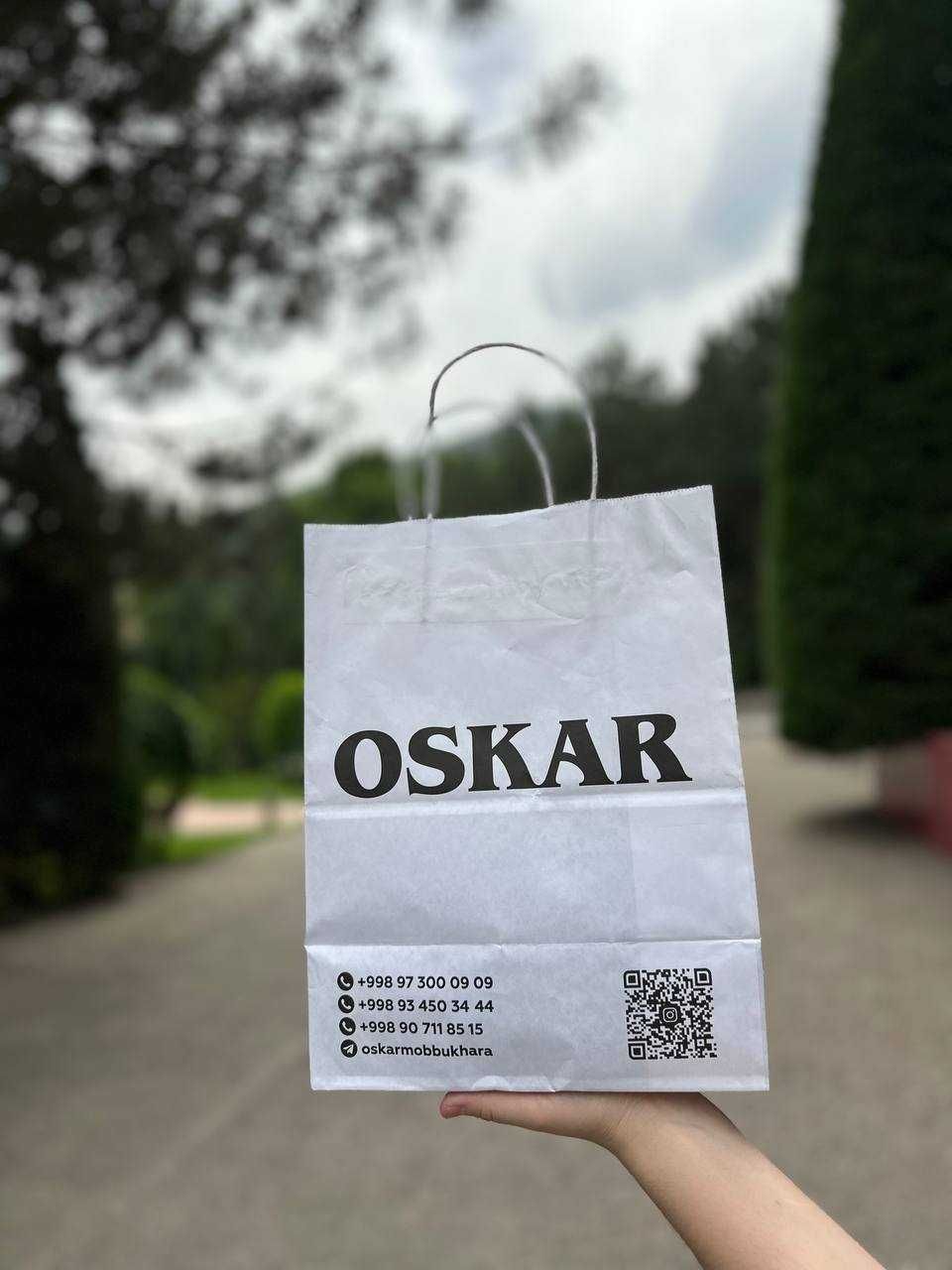 Logotip tushurilgan Qog’oz paketlar