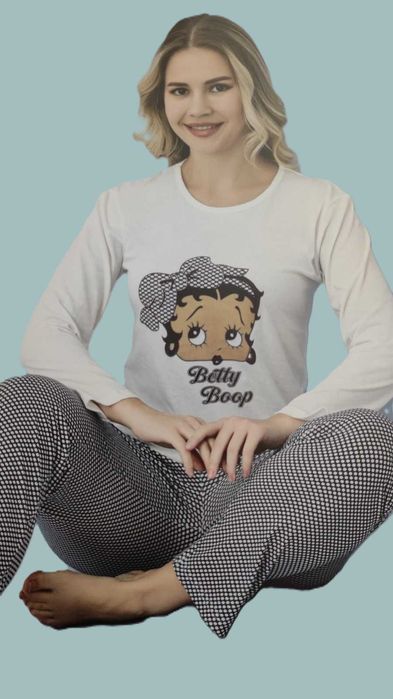 Дамска памучна пижама