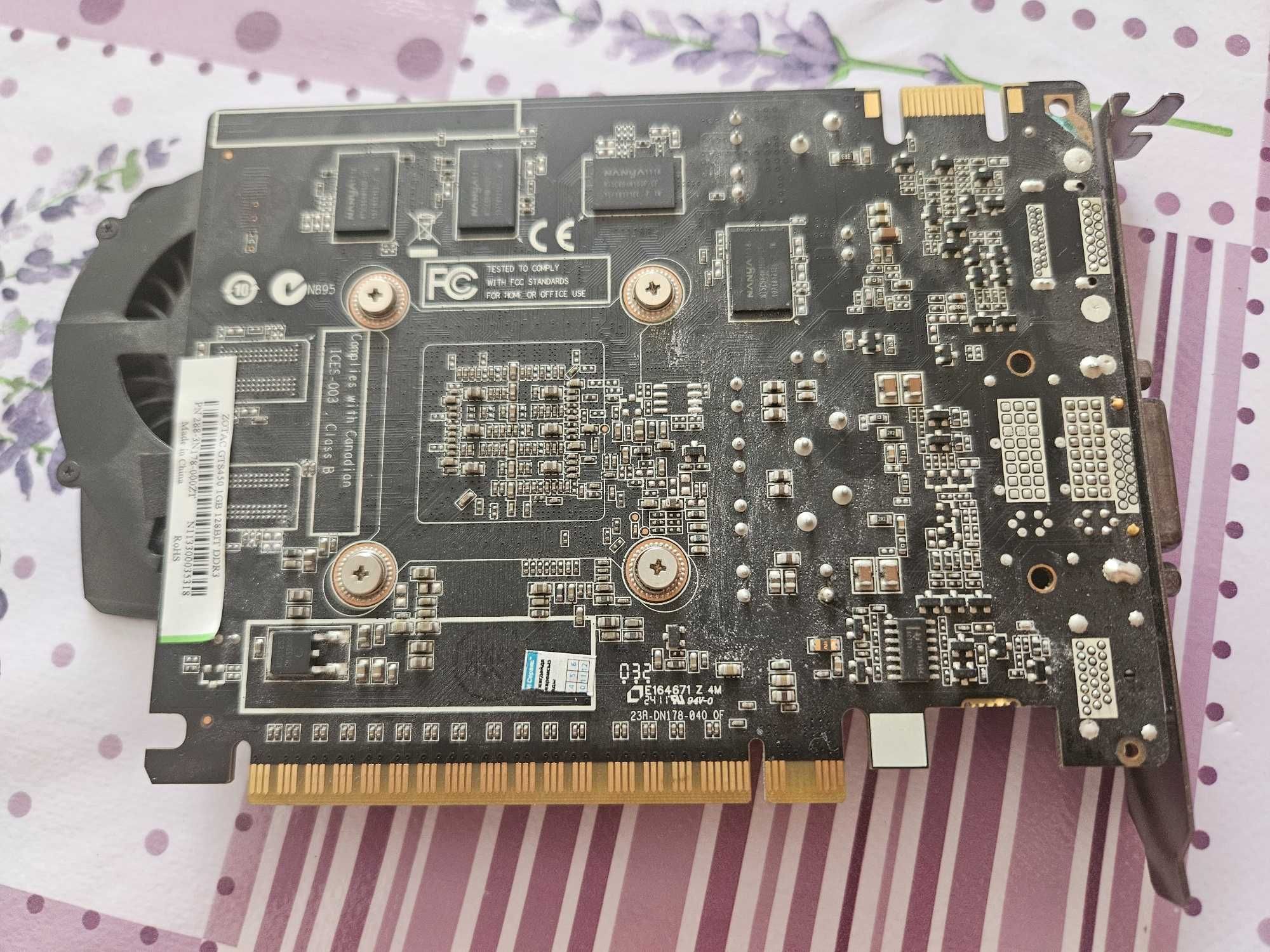 Видеокарта Zotac GTS450 1GB 128bit DDR3