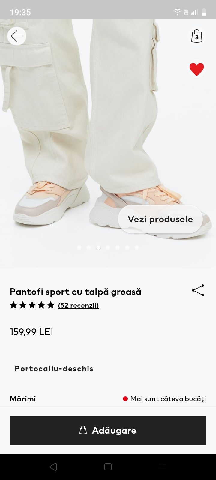 Pantofi h&m nou cu eticheta mărime 39