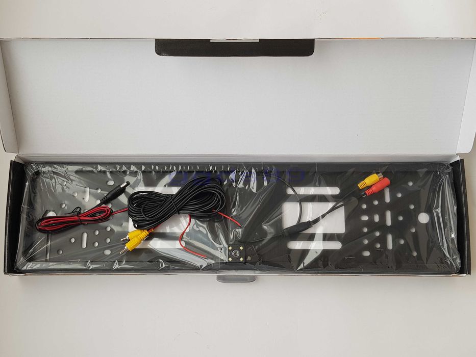 12V Стойка регистрационен номер камера задно виждане 547х140мм IP68