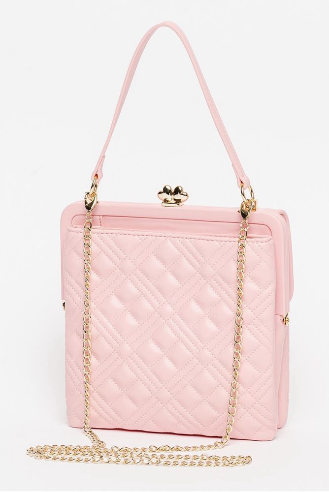 Барби бонбонено розова чанта, Love Moschino