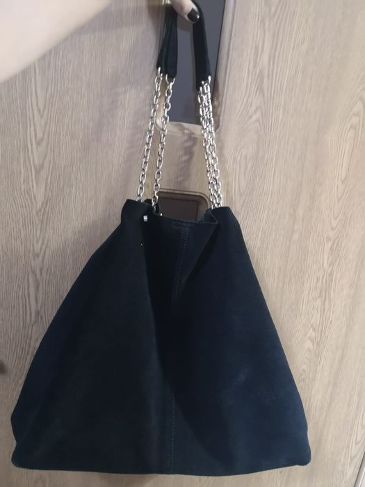 Geanta piele intoarsa