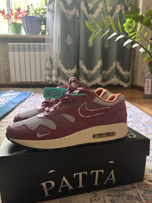 Nike Air Max 1 Patta Night Maroon | Оригинал