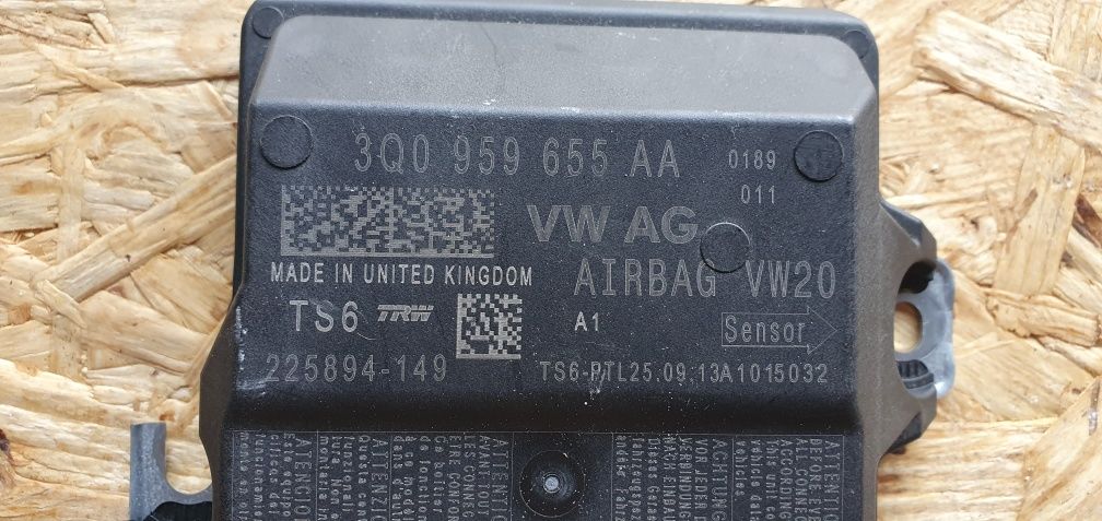 Calculator / modul airbag Skoda Octavia 3 3Q0959655AA