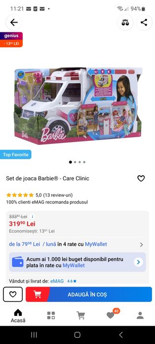 Ambulanta Barbie