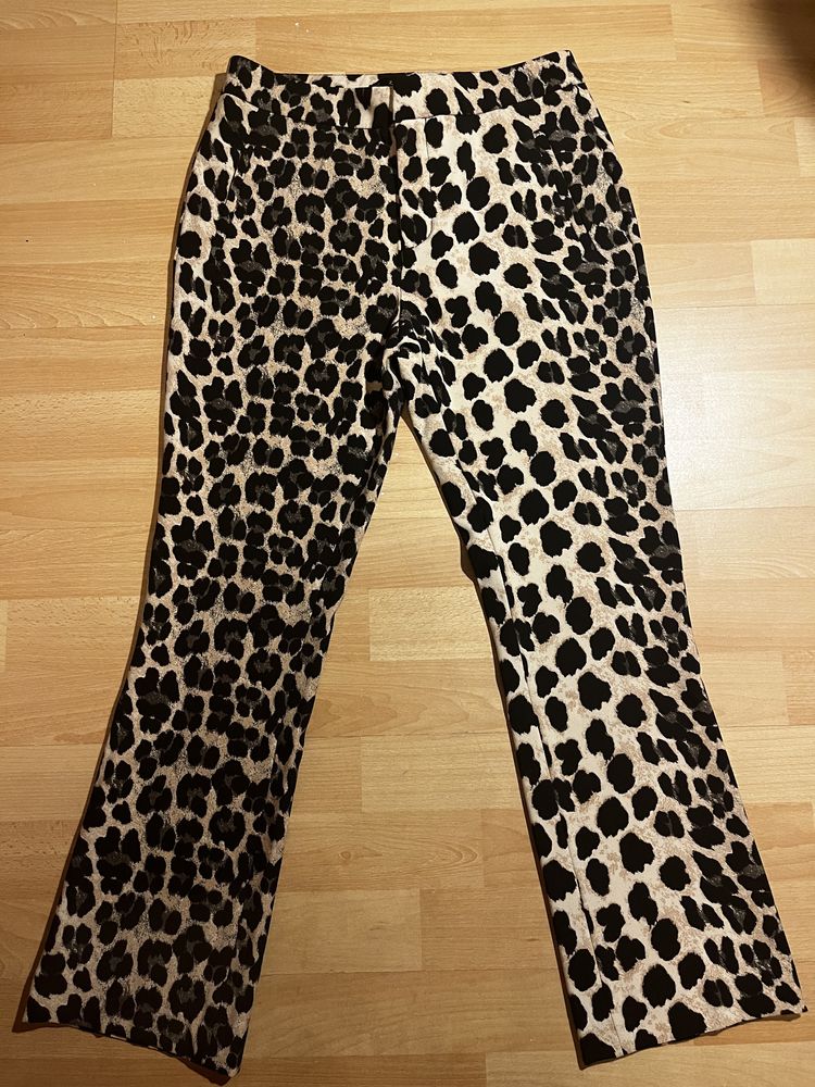 Pantaloni Zara animal print