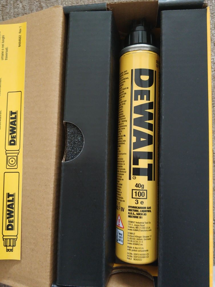 2,6x 22мм, 25, 30 , 27мм   MAX Powers Dewalt C5 Würth Diga Пирони газ