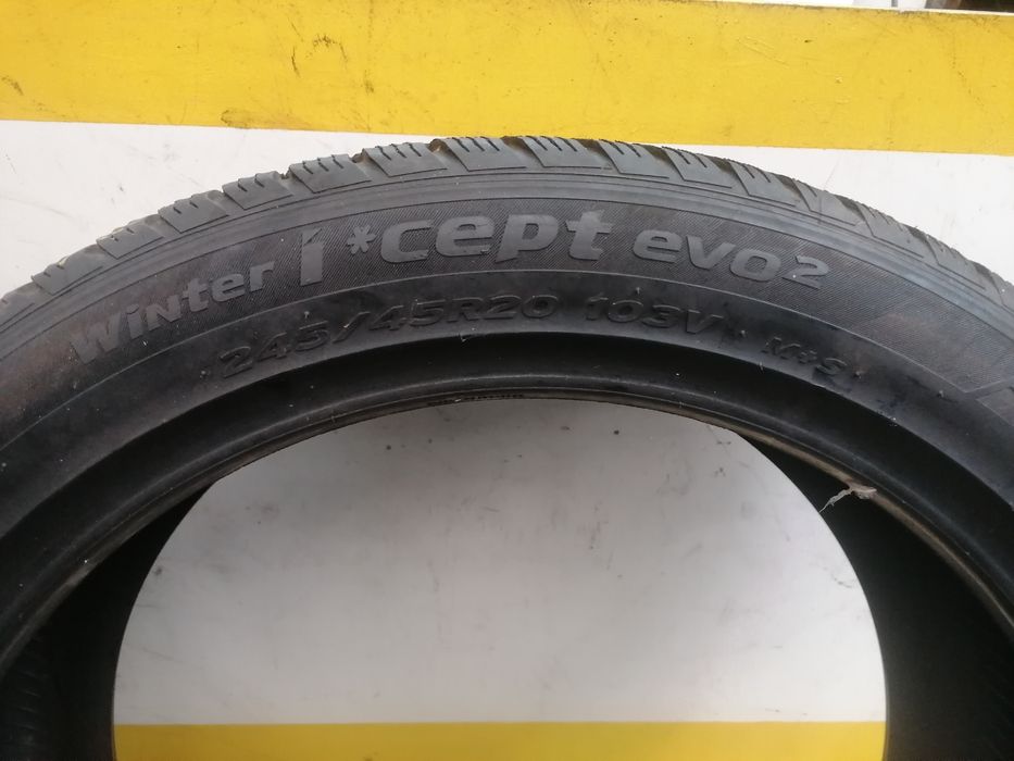 245/45/20 2*Hankook iarna 103v dot 2619  6,36mm