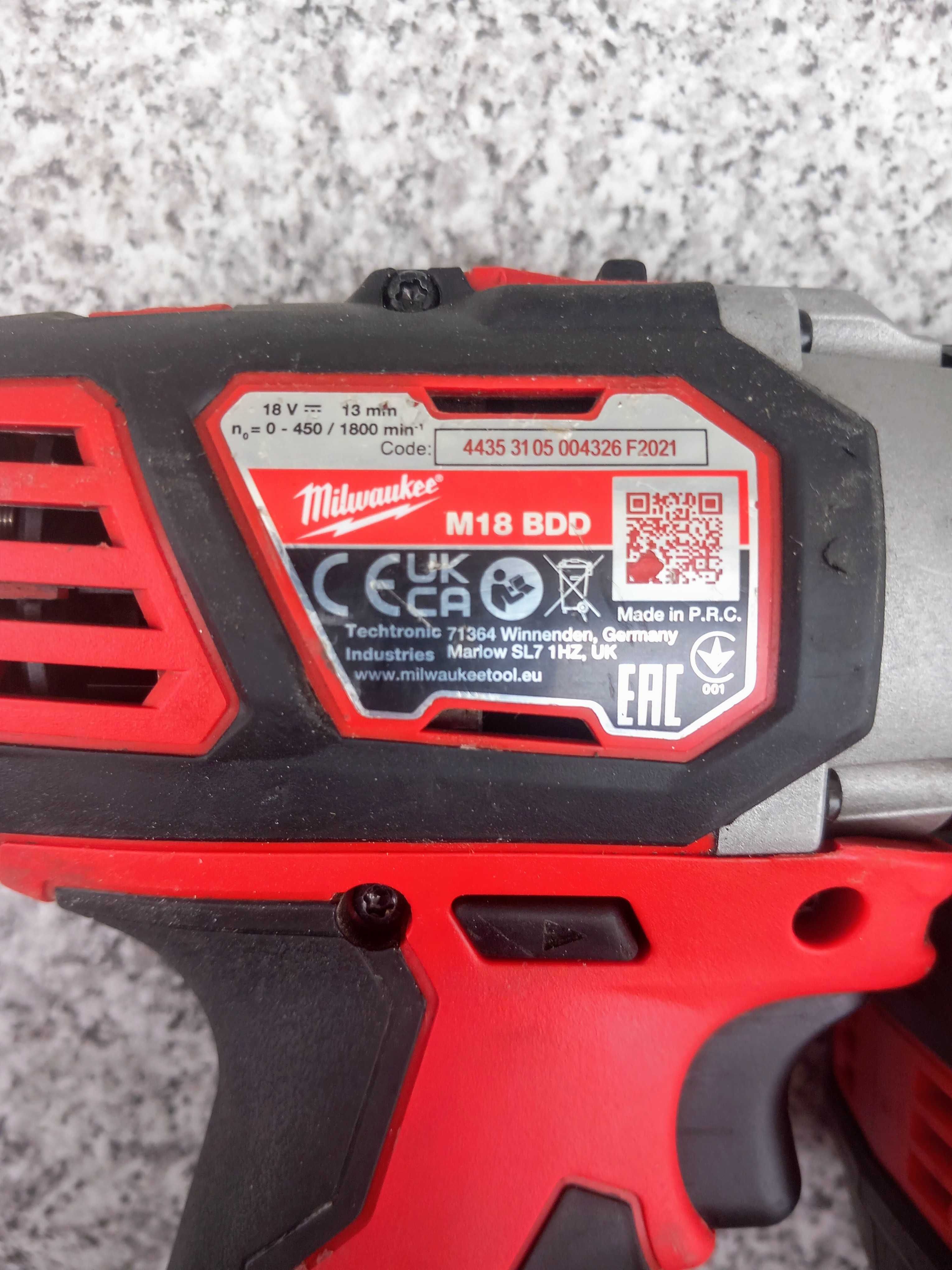 Milwaukee M18 BDD и M18 BID Винтоверт и Импакт