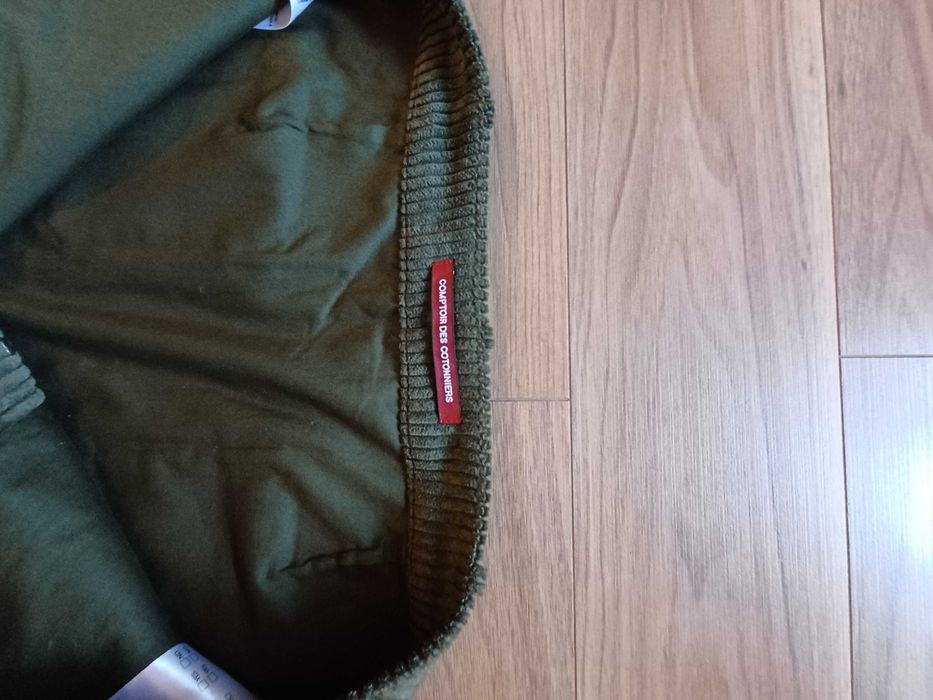 Fusta velur kaki Comptoir des cotonniers