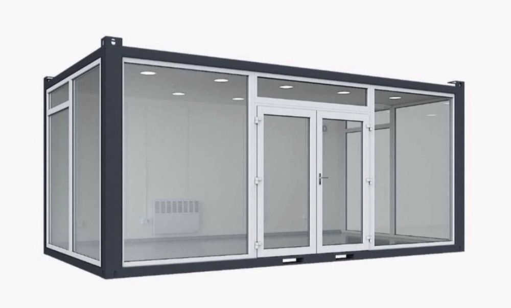Vand containere modulare cu vitrina , birou , container comercial etc