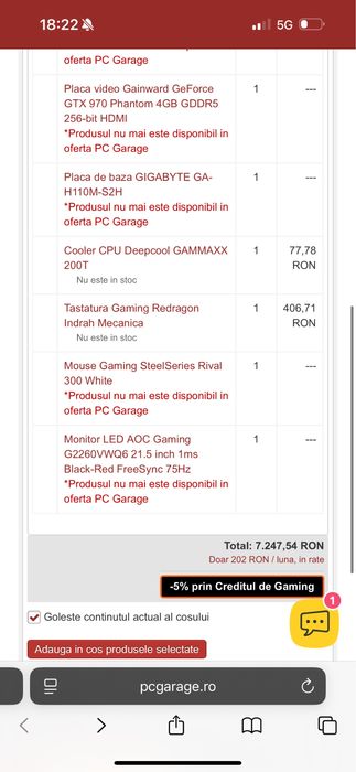 PC Gaming i7-6700 + GTX 970 + Periferice