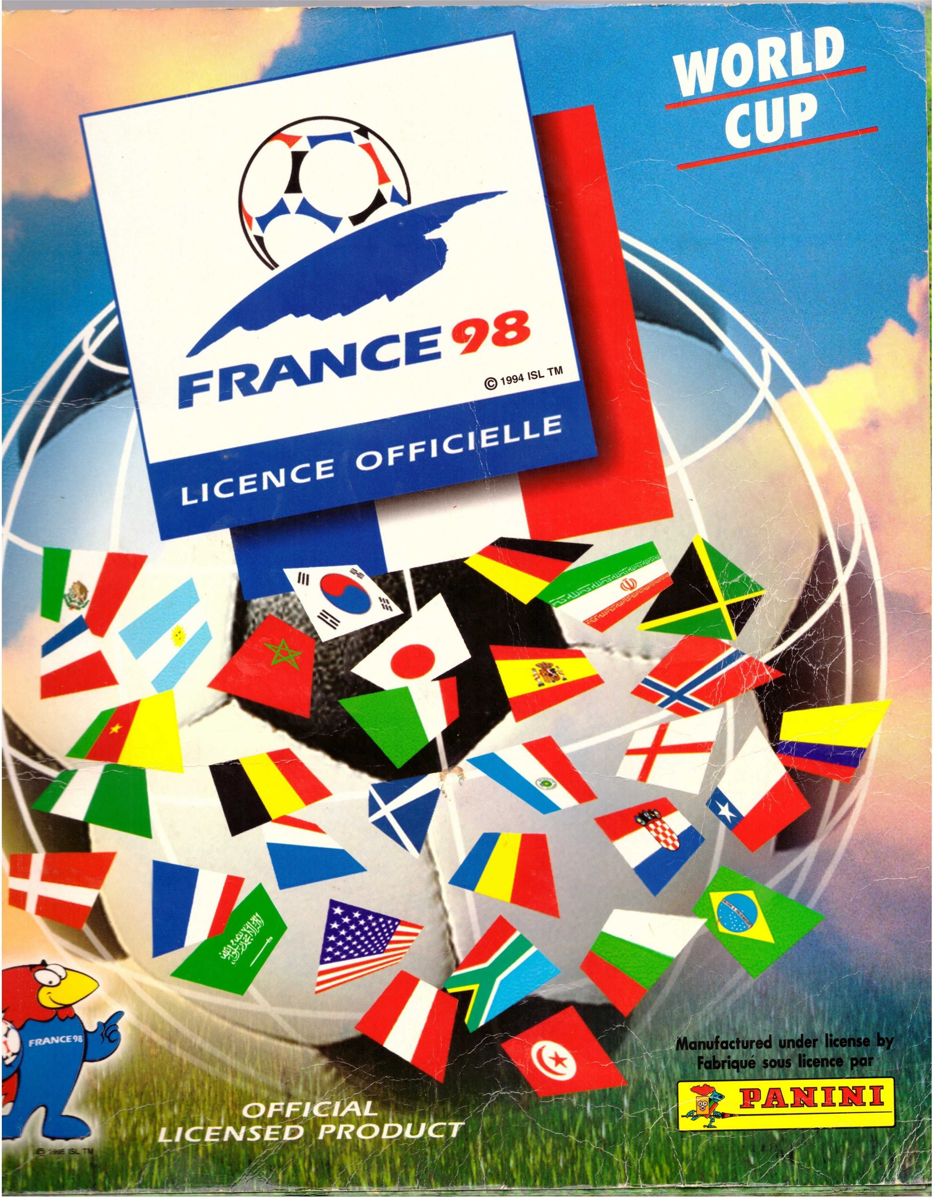 Албум с Футболисти FIFA World Cup France 98 Panini Световно Първ. 1998