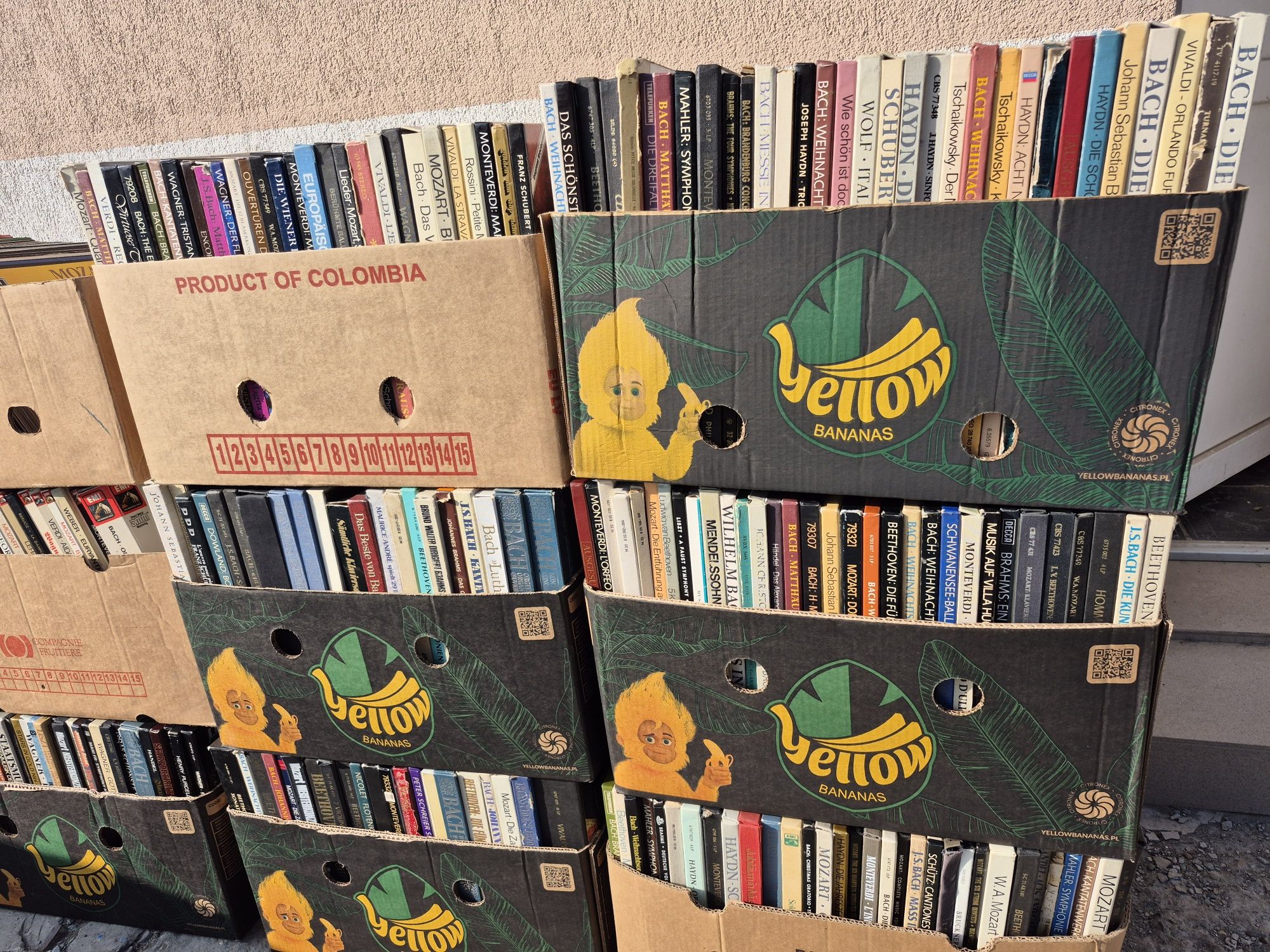 Vând Lot 200LP Discuri Vinil colectie muzică clasică mixta