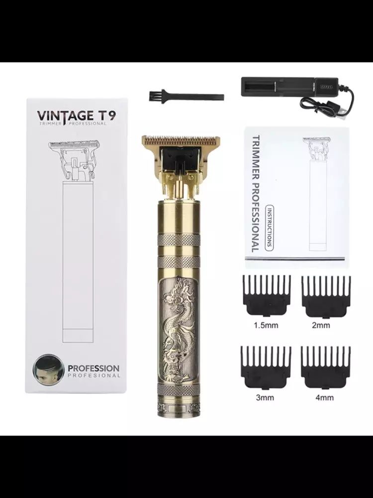 Soch, soqol, mo'ylovni kesish va kesish uchun professional trimmer