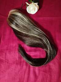 Опашка от естествена индийска коса