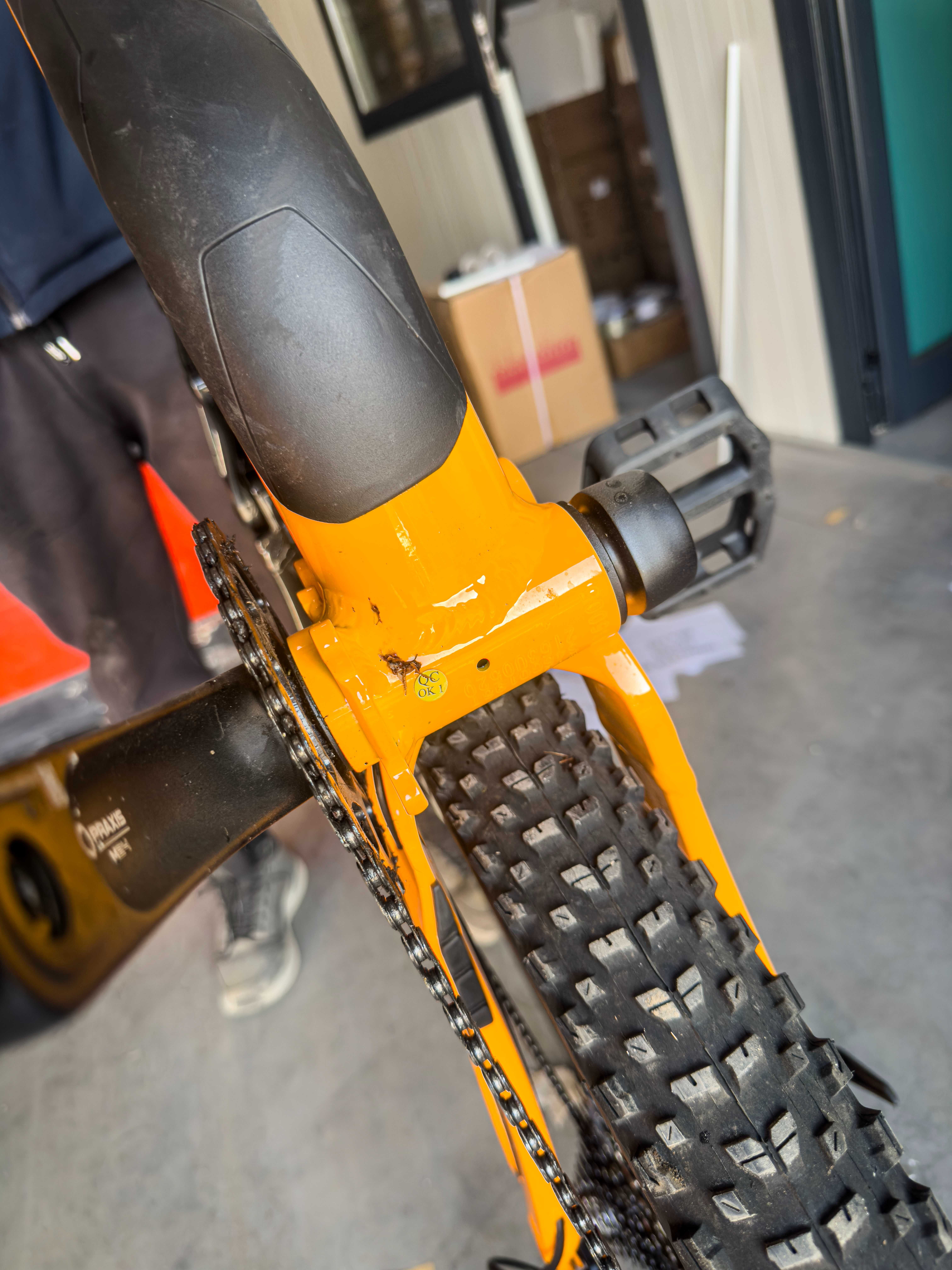 Колело (велосипед) - TREK FUEL EX 5 DEORE Lithium Grey/Marigold XL
