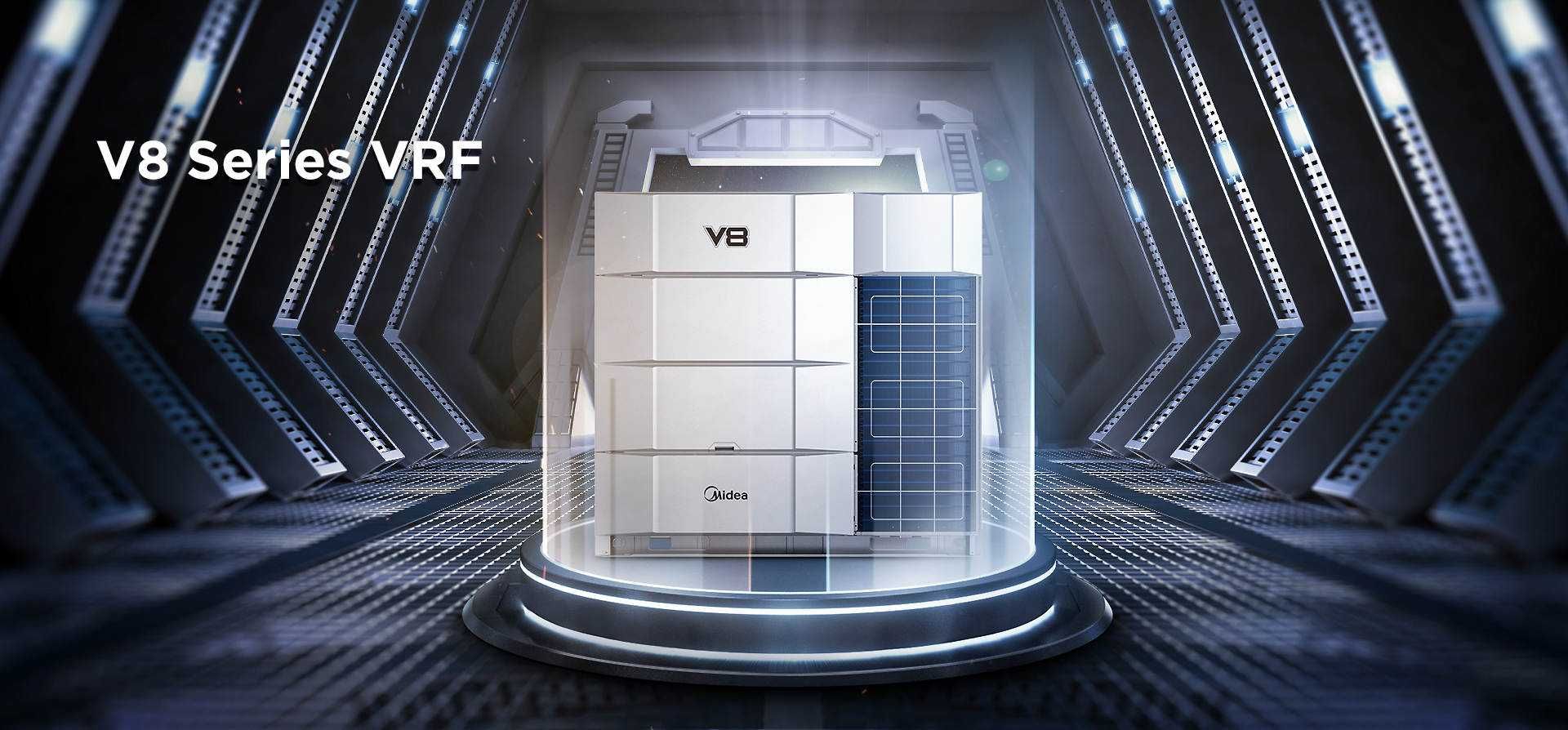 Новая VRF система Midea V8 PRO | Full DC Inverter | 56 кВт | ВРФ
