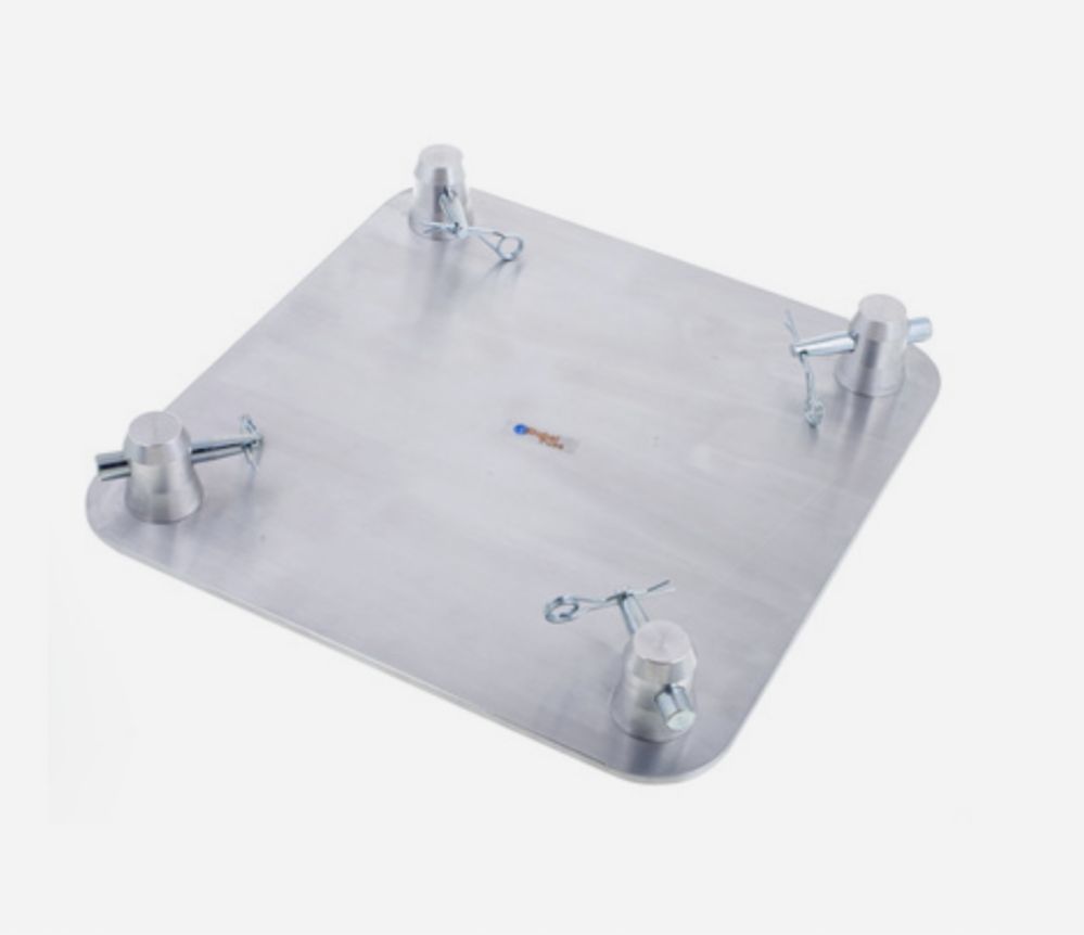 milos truss global truss alustage silver/black de la 50cm la 5m