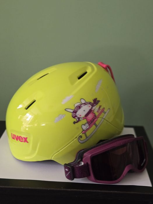 Детска ски каска UVEХ 51-55 cm