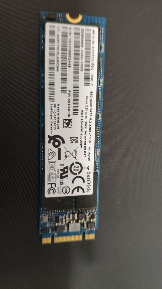 Ssd 256gb M2 2280