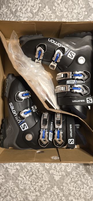 Schiuri Salomon S/Force SX 160 cm și clăpari Salomon X Access R80 Wide